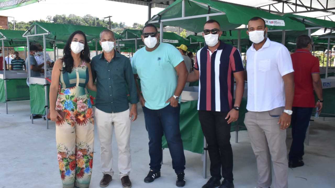 Camacã: Prefeitura entrega a nova feira livre de São João do Panelinha